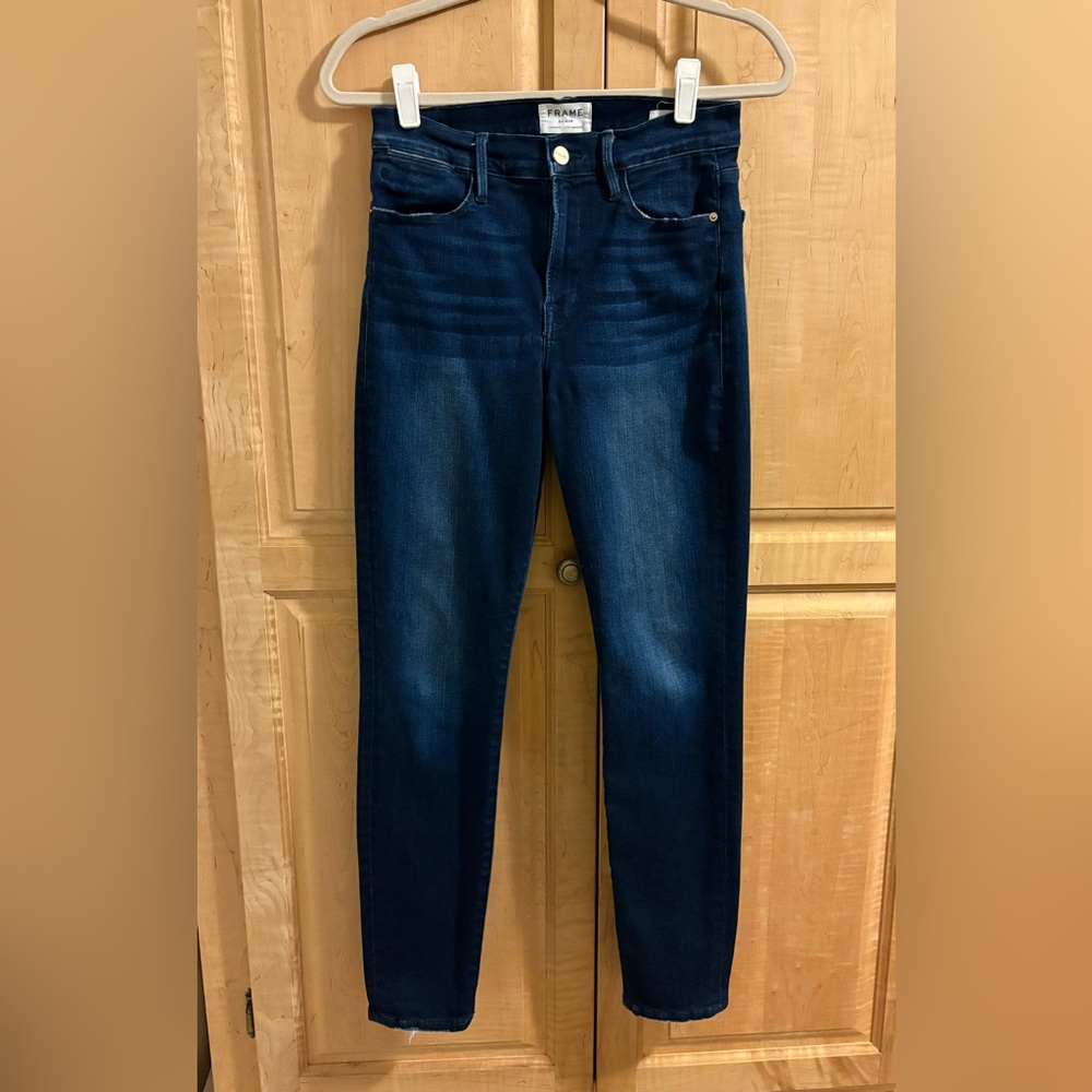 Frame Le High Skinny Jeans Swank 28
